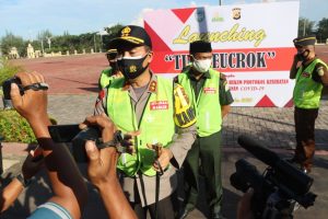 Polda Aceh Lauching Tim Peucrok Pelanggar Protokol Kesehatan Covid-19 Provinsi Aceh