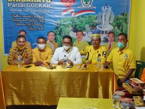 Sambut HUT Golkar, DPD II Golkar Aceh Selatan Santuni Anak Yatim