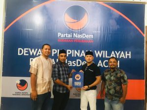 Prananda Tunjuk Muntasir Pimpin Garda Nasdem Aceh Selatan