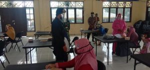 Bantu Siswa Brimob Aceh Bersama Koramil 02 dan Polsek Kutamakmur serta Bhayangkari Laksanakan Program Brain