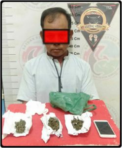 Team “KUCING HITAM” Berhasil Kipas Bandar Narkotika Jenis Ganja Di Simeulue