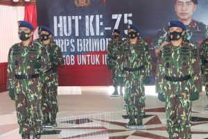 Polda Aceh Gelar Upacara HUT Ke 75 KORPS BRIMOB POLRI Tahun 2020 Secara Virtual