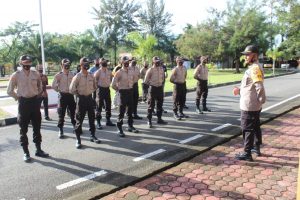 12 Siswa Bintara Polri Tiba Di Pelabuhan Simeulue dan Di Jemput Langsung oleh Personil Polres