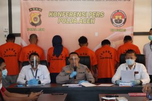 DITRESKRIMUM Polda Aceh Ungkap Pencurian Sepeda Motor Dan Amankan Dua Tersangka