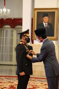 Kapolda Aceh Hadiri Pelantikan KAPOLRI di Istana Negara