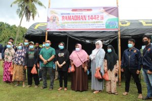 Sambut Ramadhan, Polres Simeulue Berbagi Daging Meugang