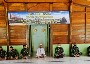 Do’a Bersama Kodim 0115/Simeulue Atas Gugurnya Awak KRI Nanggala 402