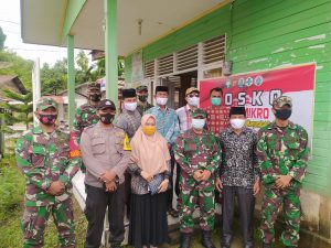 Dandim 0115/Simeuleu Cek Pos PPKM Mikro di Wilayah Kabupaten Simeulue