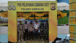 TNI dan POLRI Bersinergi Melaksanakan Pengamanan Dalam Rangka Gelar Operasi Ketupat