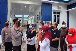 Kungker Kapolda Aceh Ke Polres Nagan Raya Cek POS PPKM Mikro