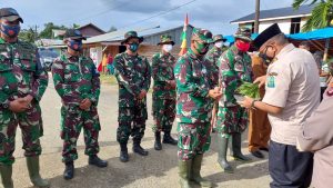 Pembukaan TNI Manunggal Membangun Desa (TMMD) Ke 111 Ta.2021 Kodim 0115/Simeulue