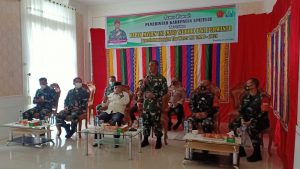 Kedatangan Tim Wasev TMMD 111 Kewilayah Kabupaten Simeulue