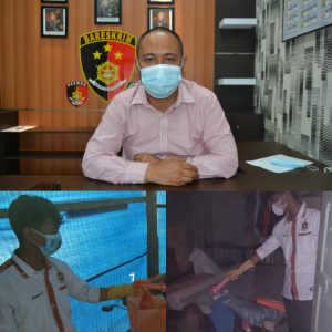 Polres Simeulue Olah TKP Penemuan Mayat Laki-laki Tua di Kamar Paud Nur Qalbi