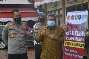 Buka Gerai Vaksin Keliling, Ombudsman Apresiasi Polres Simeulue