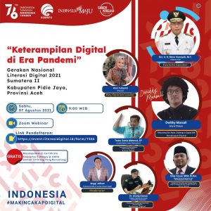 Literasi Digital Kabupaten Pidie Jaya