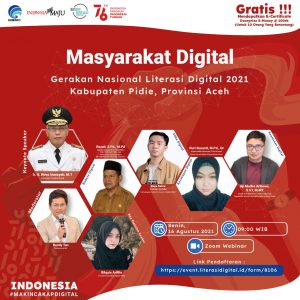 Literasi Digital Kabupaten Pidie
