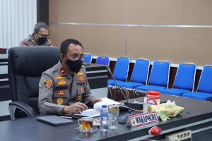 Diwakili Wakapolda, Kapolda Aceh Terima Anev dari Wakapolri Terkait Vaksinasi Covid-19