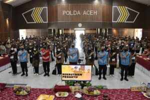 Rekrutmen Proaktif, Polda Aceh Luluskan 177 Calon Bintara Polri